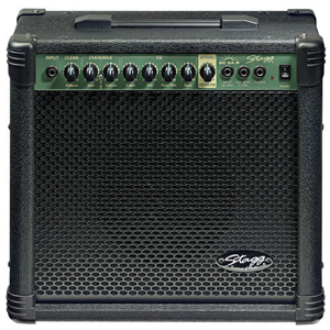 --- DISCONTINUE ---Stagg 20 GA R EU - Ampli guitare électrique 20W avec réverbe à ressort