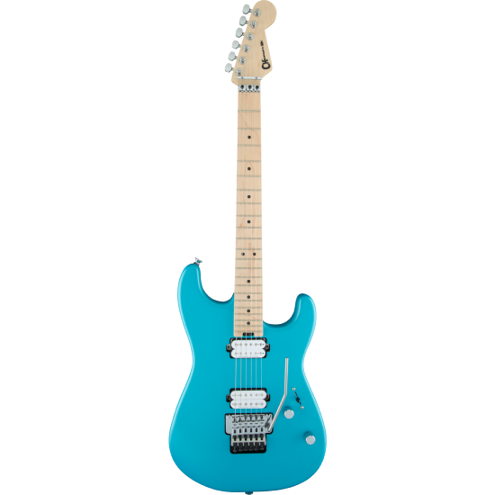---DISCONTINUE---Charvel Pro-Mod San Dimas Style 1 HH FR Maple Fingerboard Matte Blue Frost