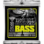 Ernie Ball 3832 Jeu de cordes basse Regular Slinky coated 50-105