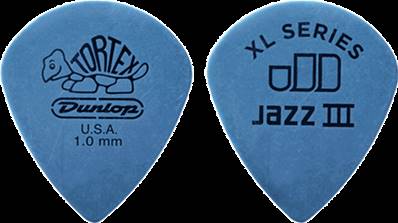Dunlop 498P100 - player's pack de 12 100mm