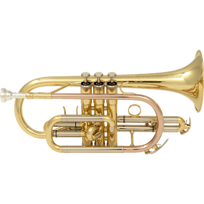 SML Paris CO50 PRIME Cornet verni gravé avec étui et embouchure