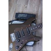 --- DISCONTINUE ---guitare électrique Magneto serie U-One Sonnet Classic Mettalic brown