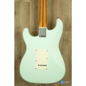 --- DISCONTINUE ---Guitare électrique Squier Stratocaster 40th anniversary vintage edition Sonic Blue