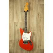 Fender Kurt Cobain Jag-Stang Signature Touche Palissandre Fiesta Red - stock B