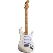 Fender Jimmie Vaughan Tex Mex Strat Maple Fingerboard, Olympic White