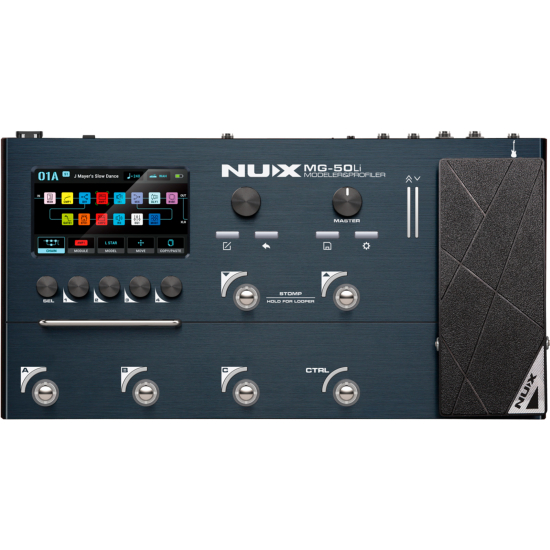 Nux MG50LI-DB multi-effets guitare et basse