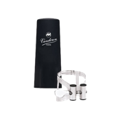 Vandoren M/O Etain LC54PP Ligature avec couvre-bec plastique pour clarinette Basse