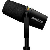 micros numeriques shure micro numérique podcast noir