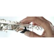 THUMBPORT TP2-LS - Support pouce main droite pour flûte - Blanc-gris/vert