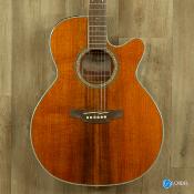 Guitare électro-acoustique Takamine Hawaïan Koa Natural Gloss