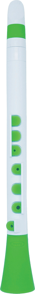 Nuvo DOOD - Clarinette en Ut en plastique - blanche et verte