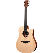 Lag T70DC - Guitare folk dreadnought pan coupé