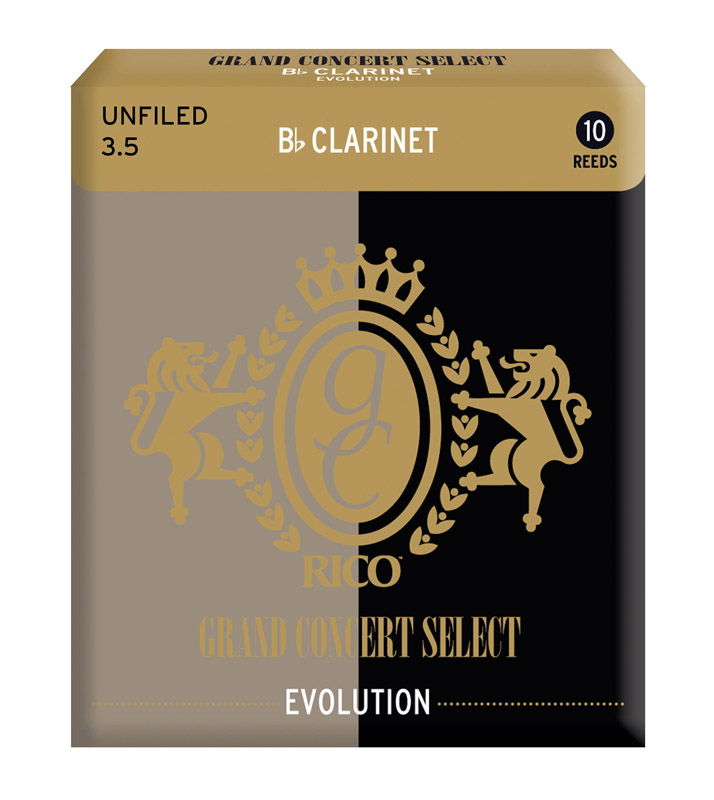 D'Addario grand concert select evolution force 3.5 - boite de 10 anches clarinette sib