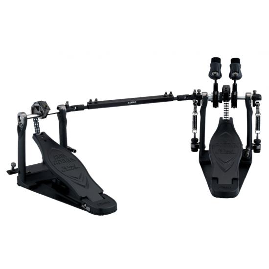 --- DISCONTINUE ---Tama HP900PWNBK Pédale de grosse caisse double IRON Cobra Power Glide Blackout