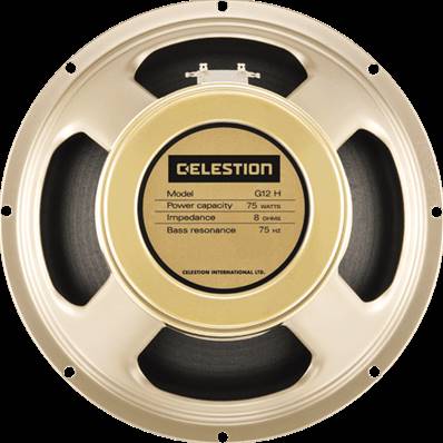 Celestion G12H-75CREAM-8 - hp 31cm guit class 75w 8 ohm