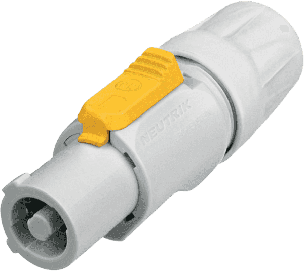 --- DISCONTINUE ---Neutrik NAC3FCB - fiche powercon type B grise