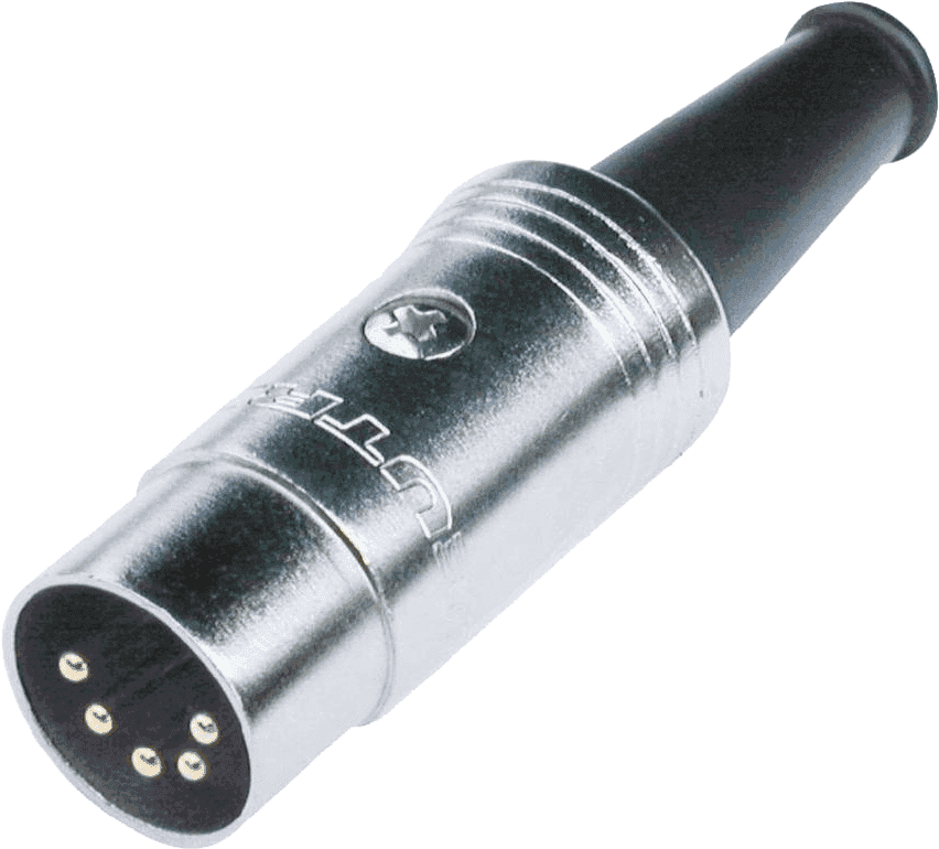 --- DISCONTINUE ---Neutrik NYS322 - fiche din male metal 5 broches