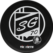 --- DISCONTINUE ---Vic Firth PADSG - pad steve gadd 70th - 8