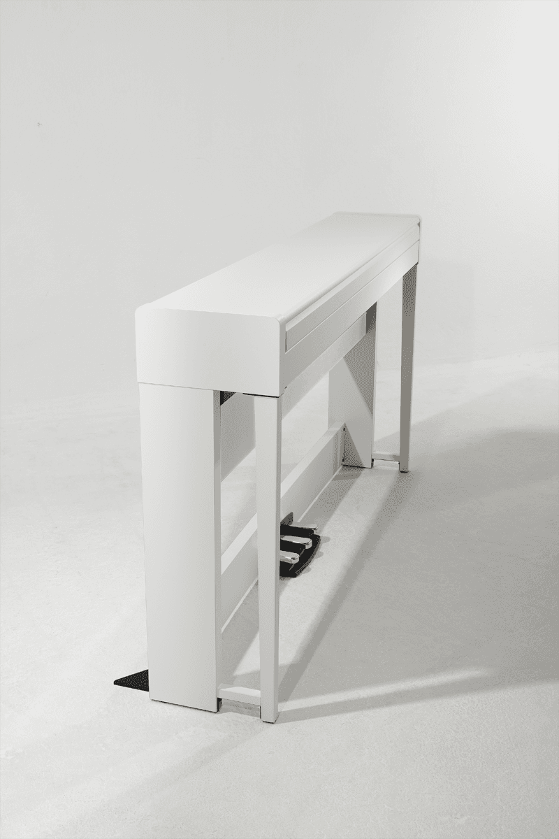 Korg C1-AIR-WH - Piano numérique 88 notes, bluetooth, blanc avec stand