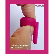 BroPro ASTR-YX - Protège support pouce de clarinette en silicone JAUNE