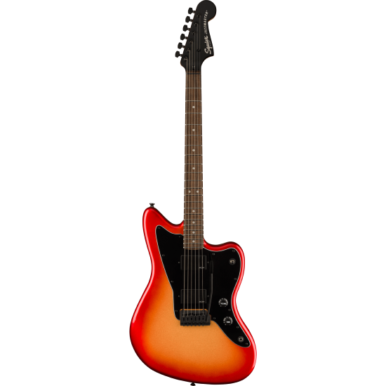 ---DISCONTINUE---Contemporary Active Jazzmaster HH, Laurel Fingerboard, Black Pickguard, Sunset Metallic