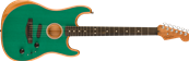 Limited Edition American Acoustasonic Stratocaster, Ebony Fingerboard, Aqua Teal