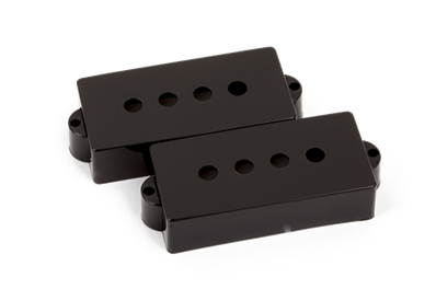 Pickup Covers, Pure Vintage Precision Bass Black (2)