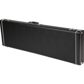 G&G Jazz Bass/Jaguar Bass Standard Hardshell Case, Black with Black Acrylic Interior