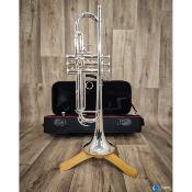 --- DISCONTINUE ---Besson PRODIGE BE110 Trompette sib d'étude argentée OCCASION