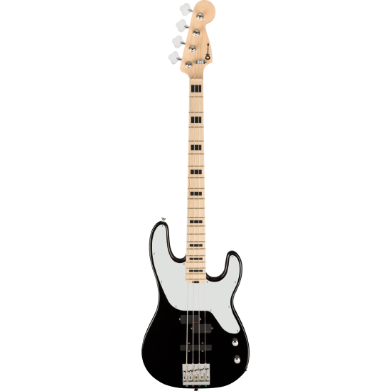 ---DISCONTINUE---Frank Bello Signature Pro-Mod So-Cal Bass PJ IV, Maple Fingerboard, Gloss Black