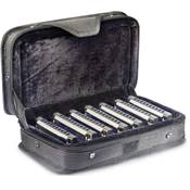 Stagg BJH-B20 SET 1 - Lot 7 harmonicas BJH-B20 avec housse