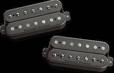 --- DISCONTINUE ---Seymour Duncan NGL-SNT-SET-P-7STR - nazgul/sentient 7 kit noir