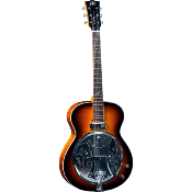 guitare folk eko resonator electro sunburst