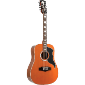 guitare folk eko dreadnought 12 cordes vintage natural
