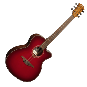 Guitare électro-acoustique Lag T-red ACE