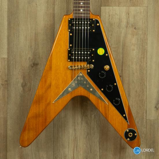 Guitare électrique Tokai Chine Flying V FV67 Korina