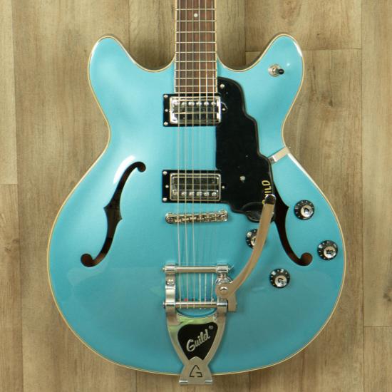 Guitare électrique Guild Starfire I DC Pehlam blue