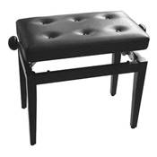 Stagg PB43 BKP SBK > Banquette de piano Chesterfield > Noir brillant