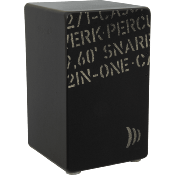 Cajon Schlagwerk 2in1 pitch black