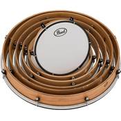 --- DISCONTINUE ---Pearl SET 6 TAMBOURINS