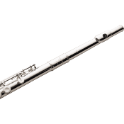 FLUTE PEARL ELEGANTE PRIMO EP925RB-F - tête, tube et clés argent, patte de Si