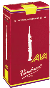 Vandoren SR303R - Java Filed Red Cut force 3 - anches saxophone soprano - boite de 10