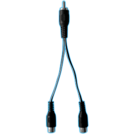 Adaptateur Cioks Special Flex Black - 1002 Split Adapter Flex 10Cm