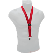 --- DISCONTINUE ---BG S39M - Cordon saxophone standard rouge avec Crochet métal