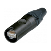 --- DISCONTINUE ---Neutrik NE8MX6-B - fiche ethercon cat 6a noire