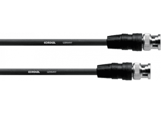 --- DISCONTINUE ---Cordial CFDW10BB - câble wordclock bnc/bnc 10m