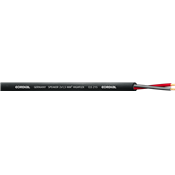 Cordial CLS215BLACK100 - bobine câble haut-parleur cls 215 noir - 100m
