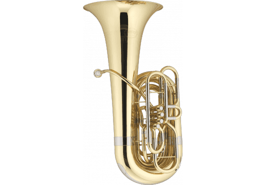 --- DISCONTINUE ---Jupiter JTU1110 - Tuba Sib 4 pistons verni avec étui