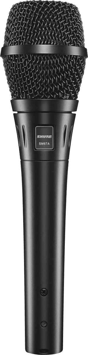 --- DISCONTINUE ---Shure SM87A - Mic chant stat supercardioide