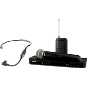 Shure BLX1288E-SM35-M17 - syst hf mixte serre tete/main